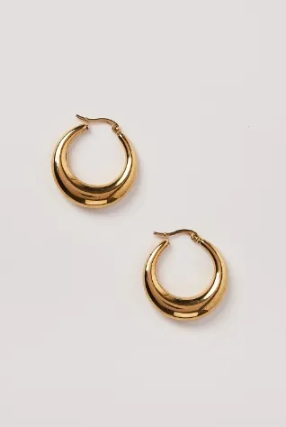 Gold Hoop Earring