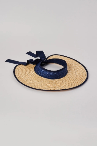 Valentina Raffia Visor