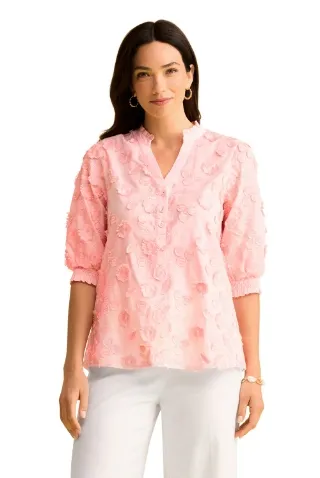 Embroidered Cotton Blouse