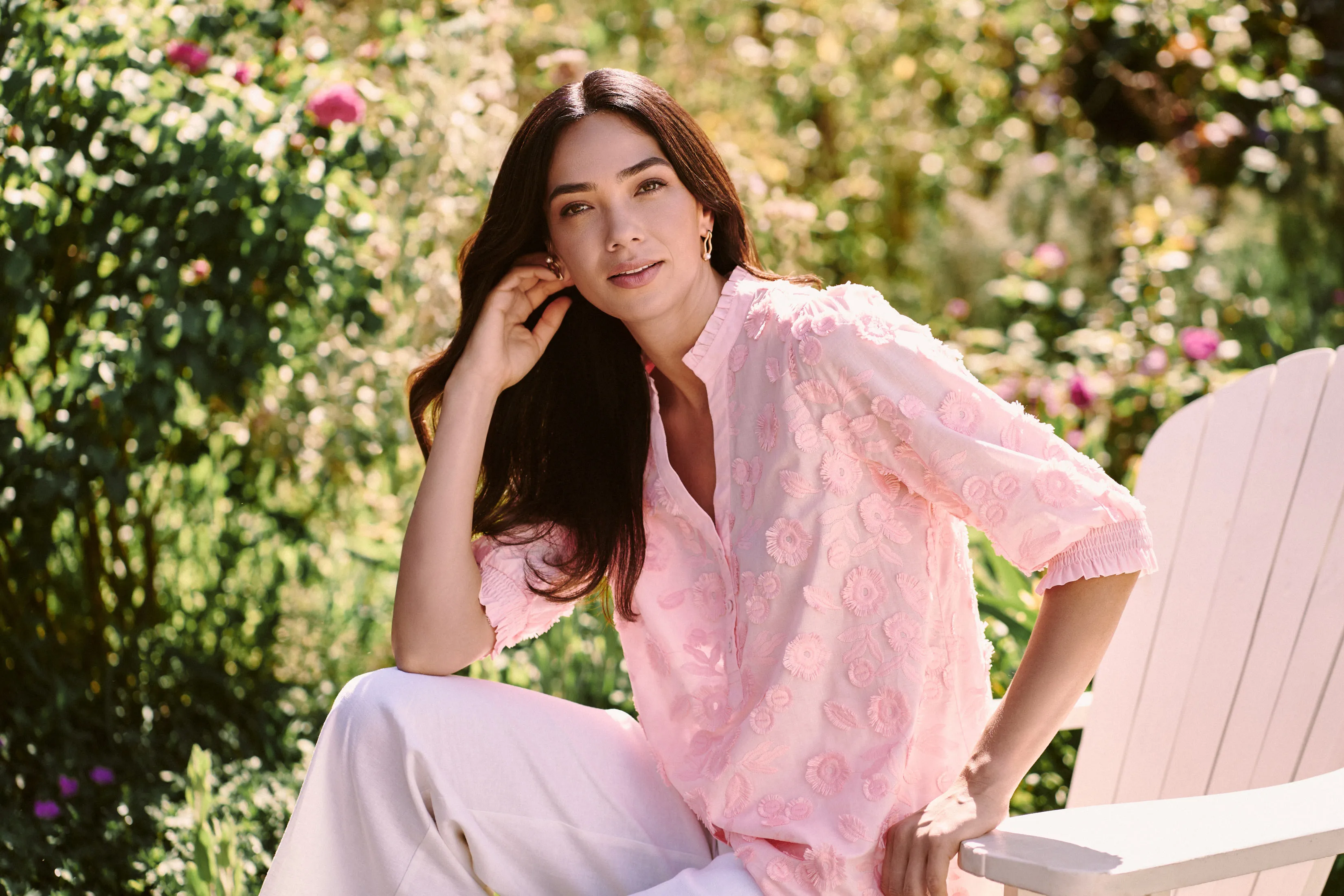 Embroidered Cotton Blouse