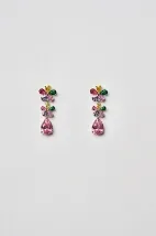 Dhalia Multi Stone Earrings