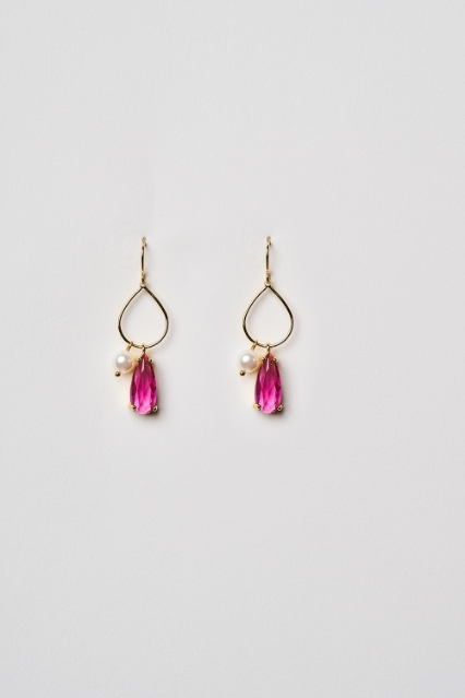 Crystal Pendant Earrings