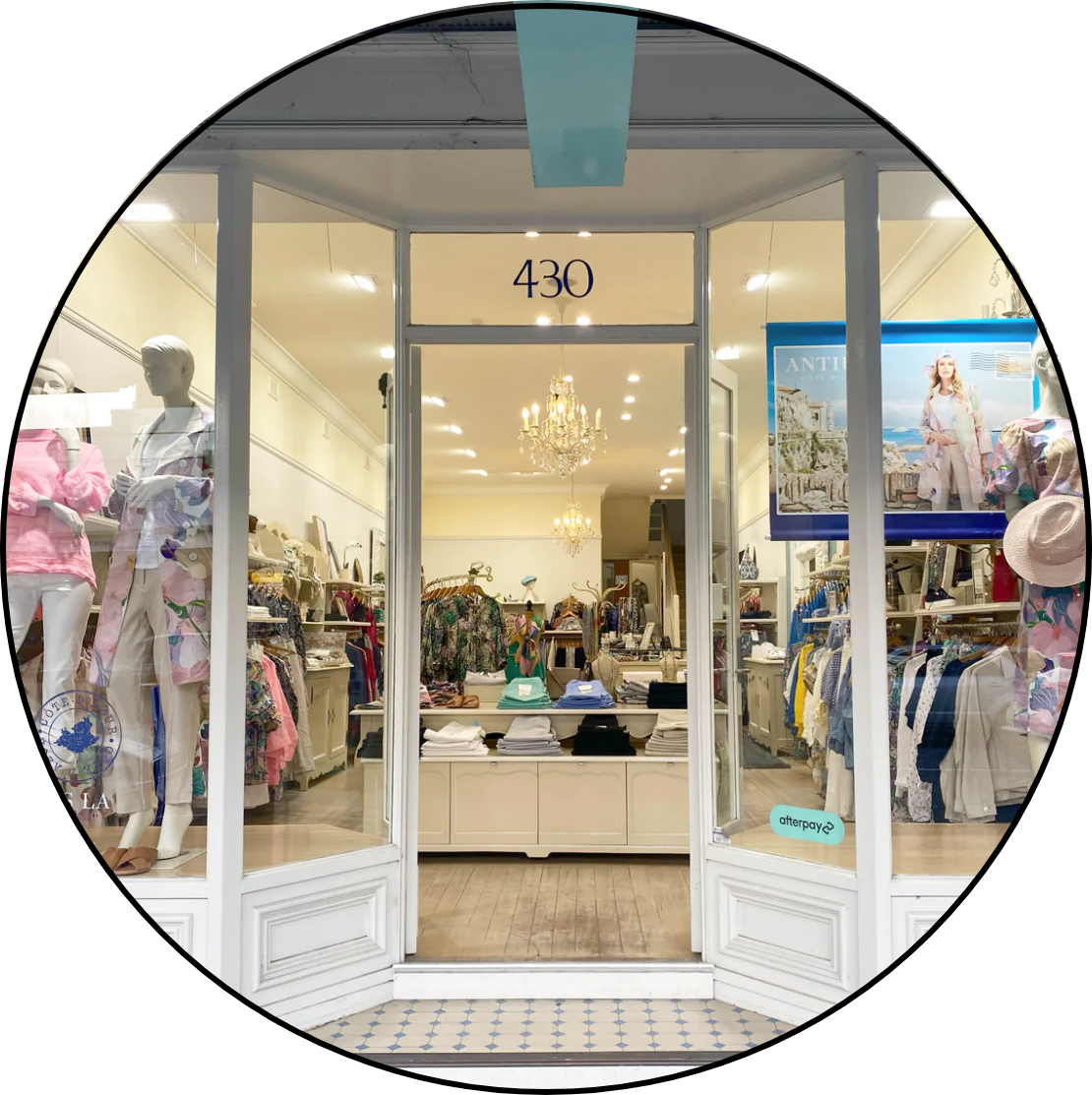 Blue Illusion, first boutique in Hampton Victoria