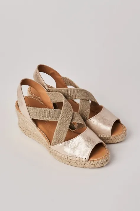 Camille Metallic Espadrille