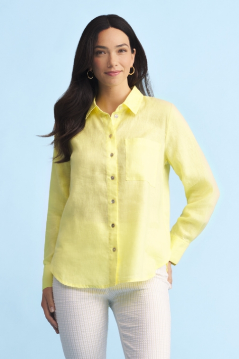 Lightweight French Linen Shirt