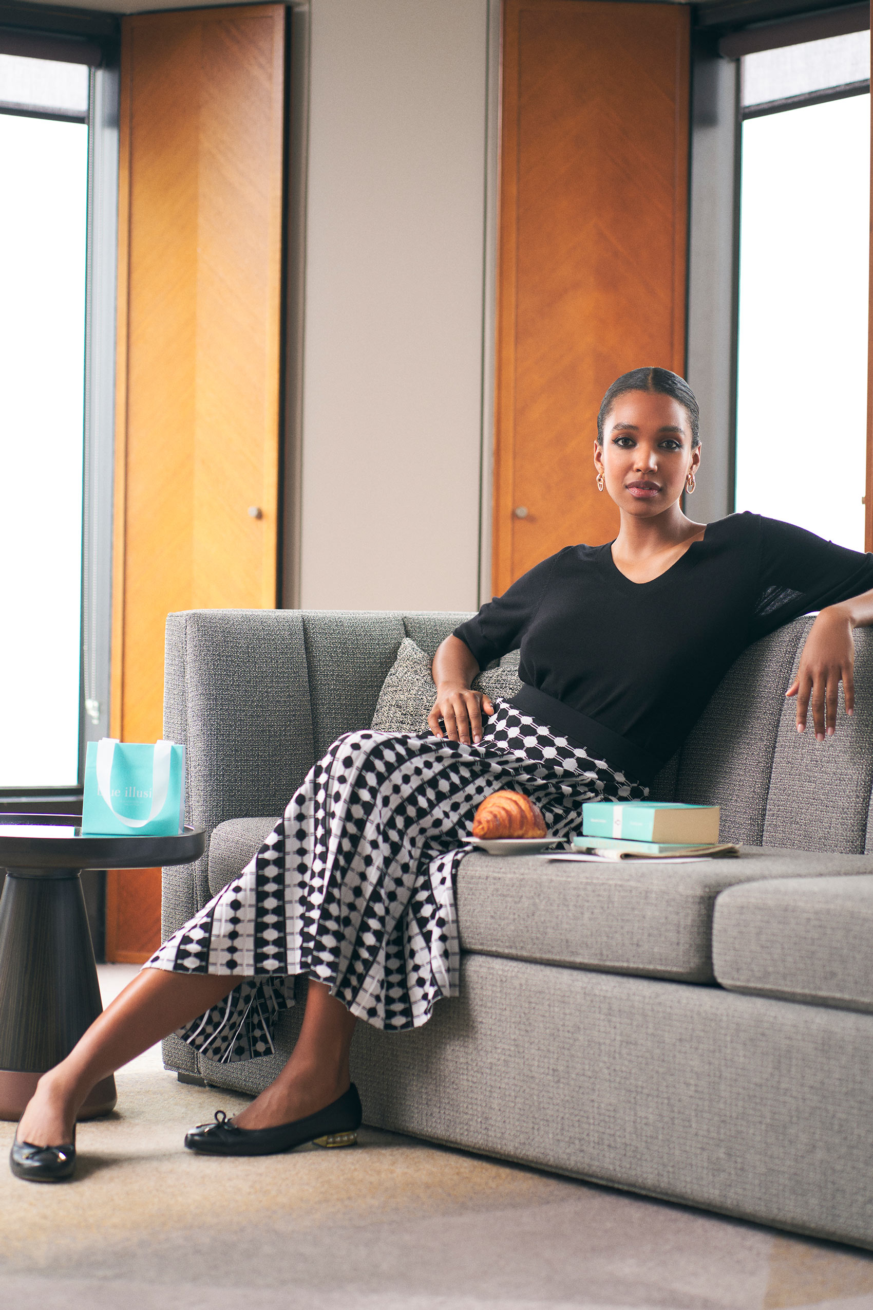 Half Sleeve Wool Knit