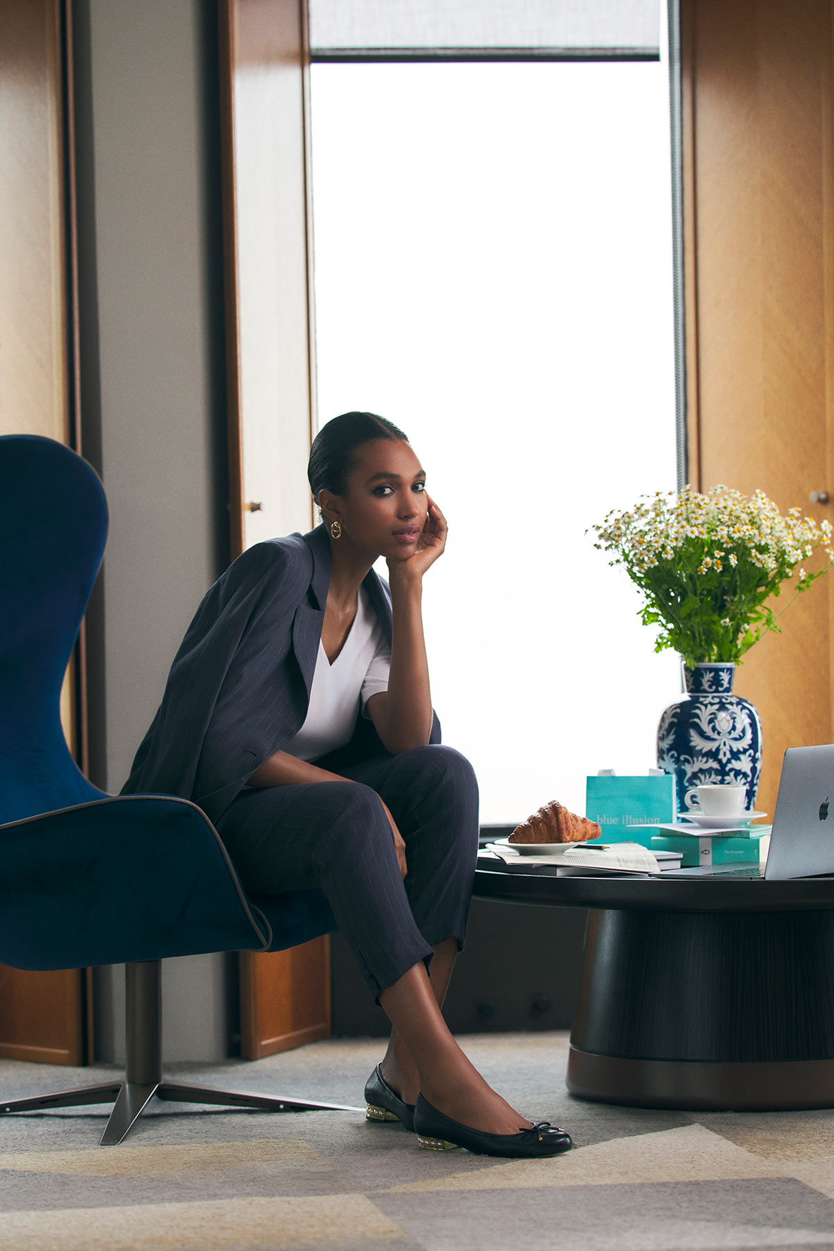 Long Line Linen Jacket