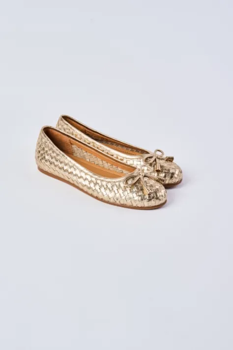 Gia Woven Ballet Flat