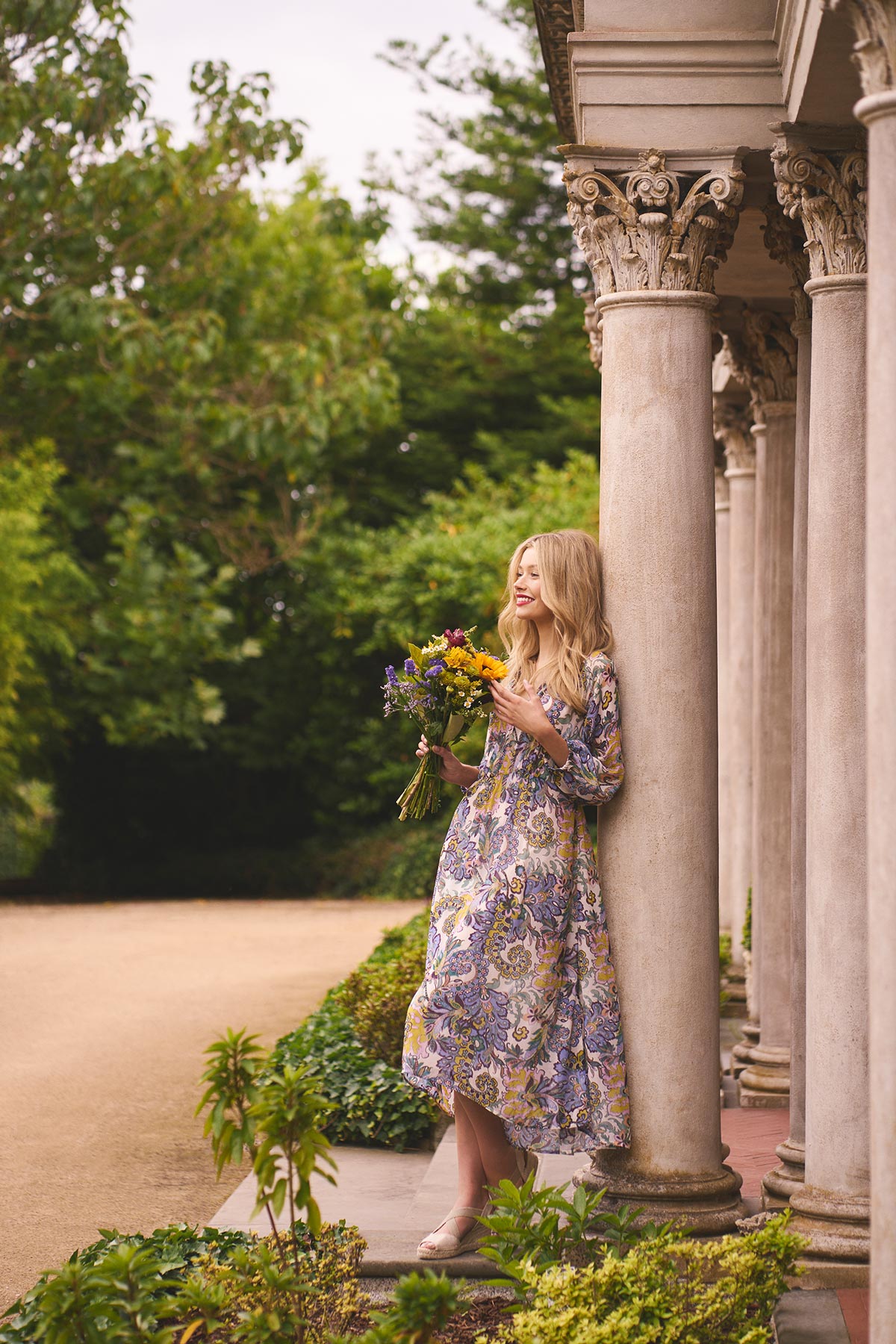 Printed Georgette Dress