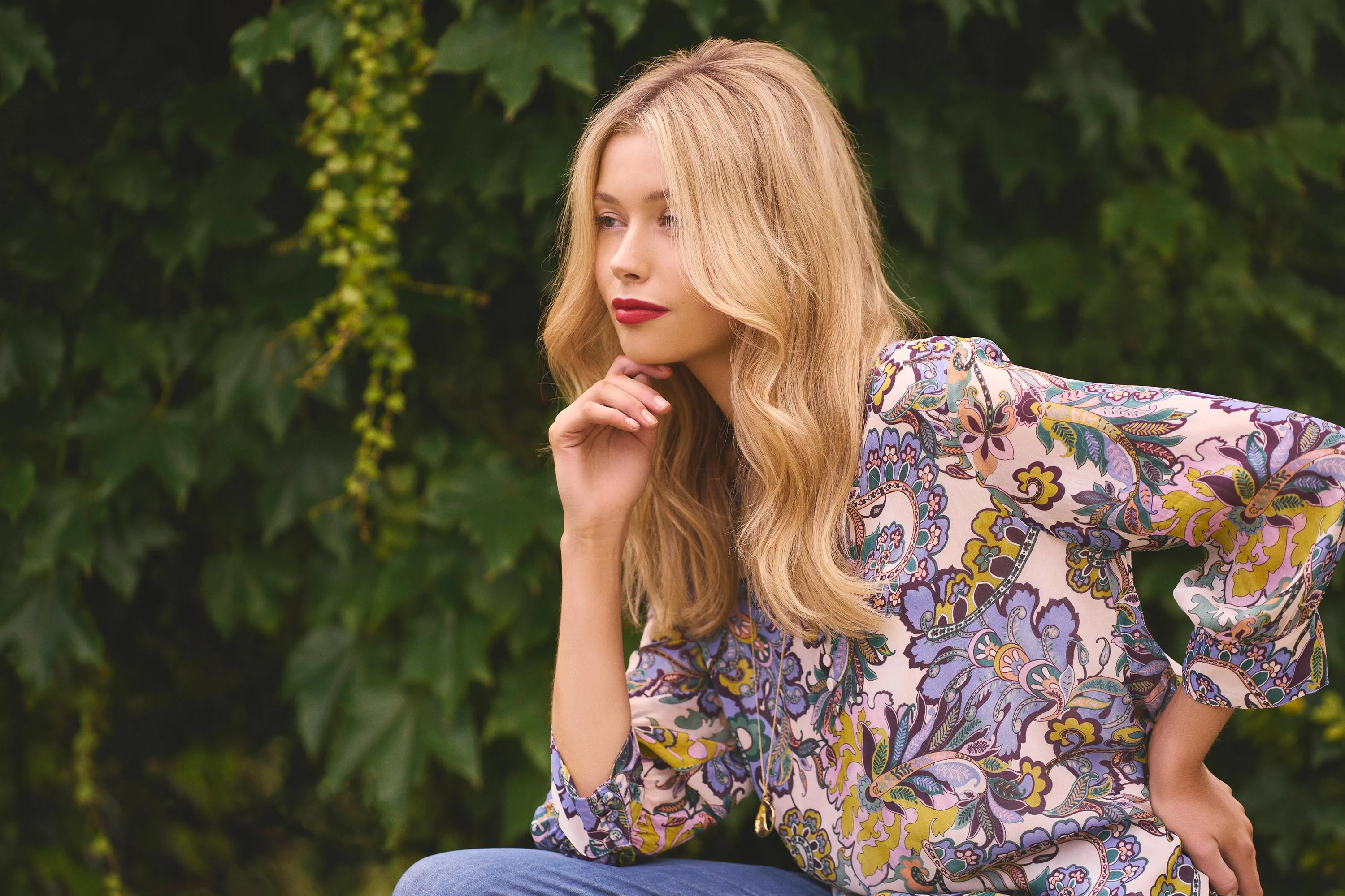Printed Soft Blouse