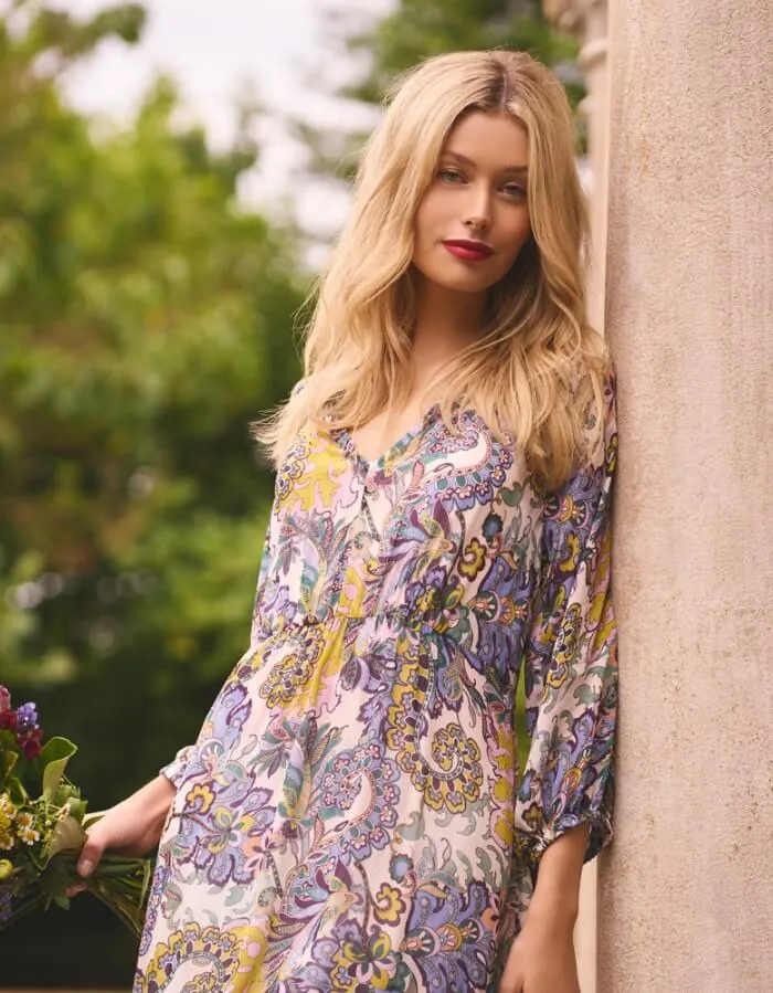 Printed Georgette Dress