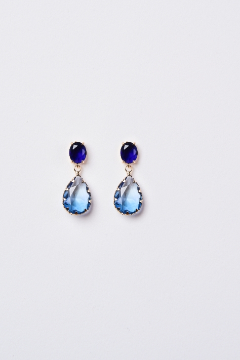 Sapphire Drop Earrings