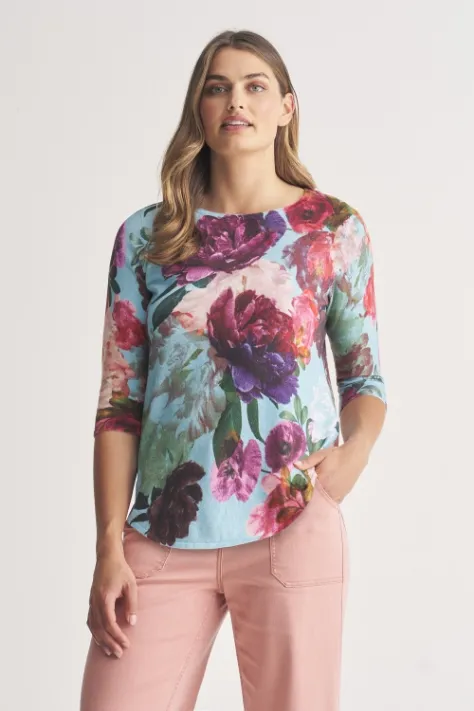 Printed Cotton Jumper