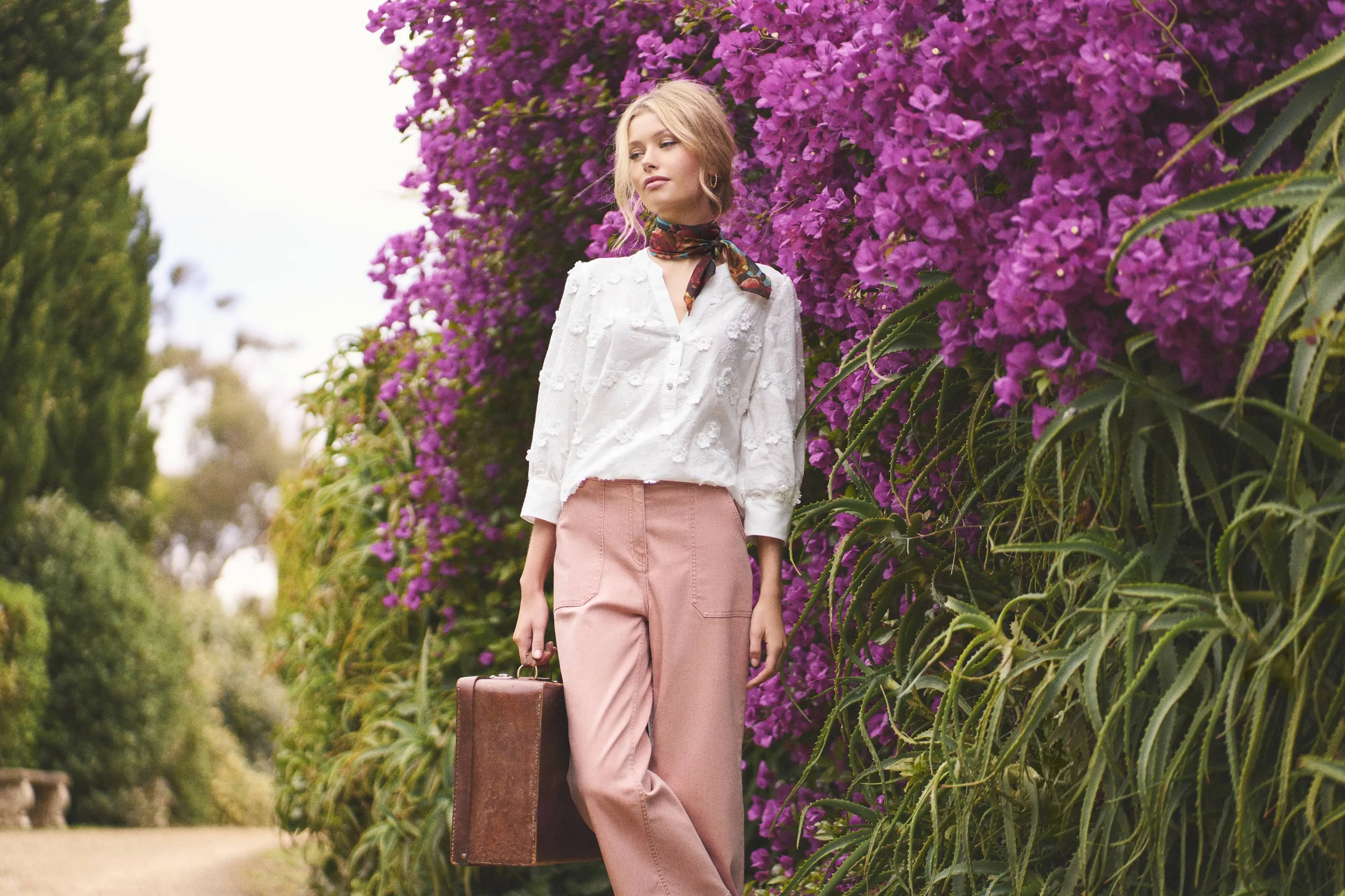 3D Embroidered Blouse