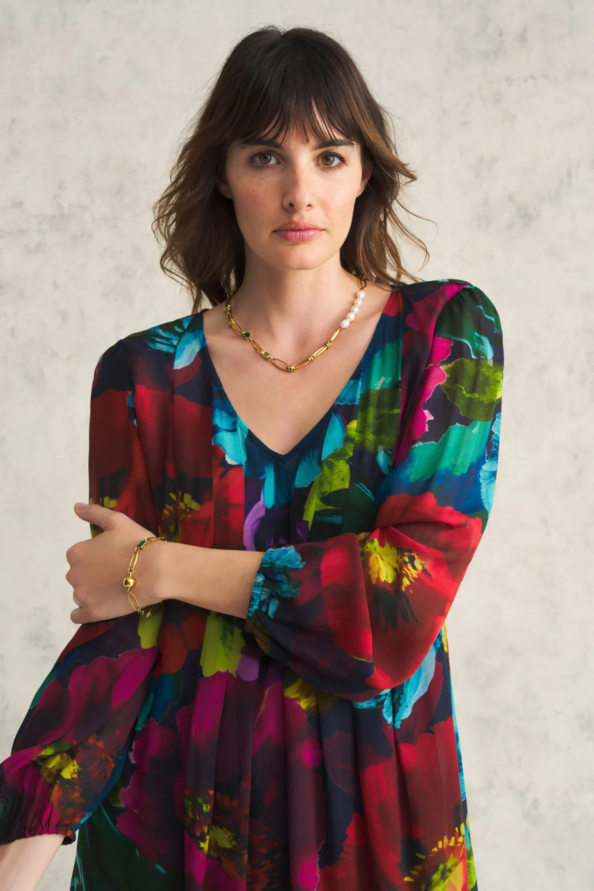 Crystal Chain 2 in 1 Necklace