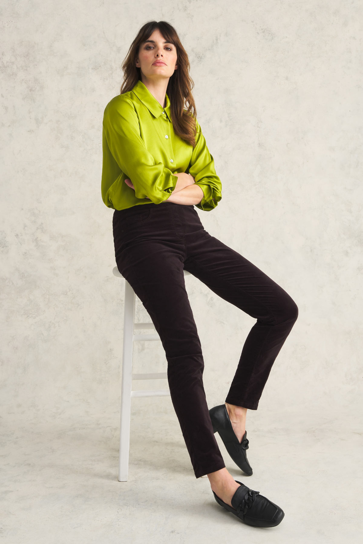 Bengajean® Velvet Skinny Leg