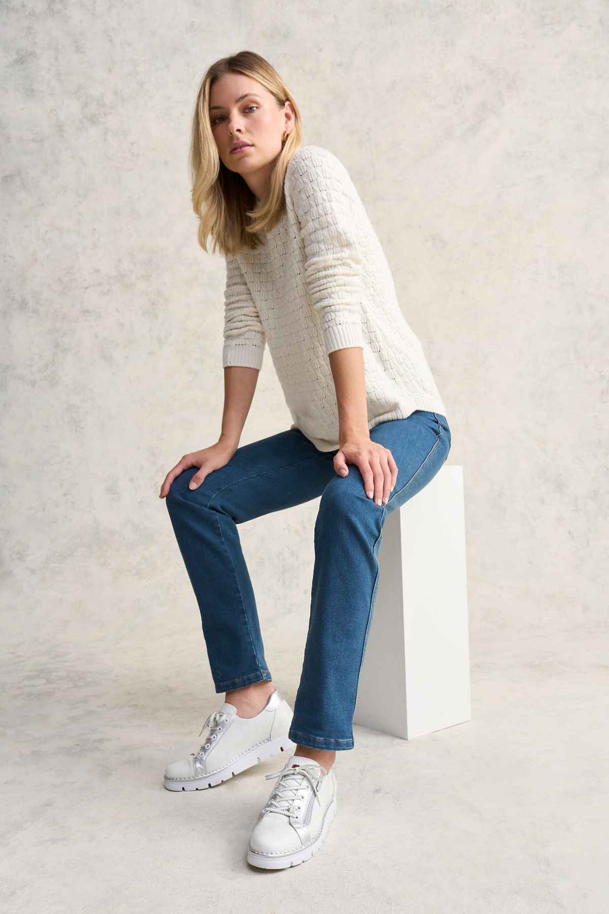 Cotton Wool Bubble Jumper