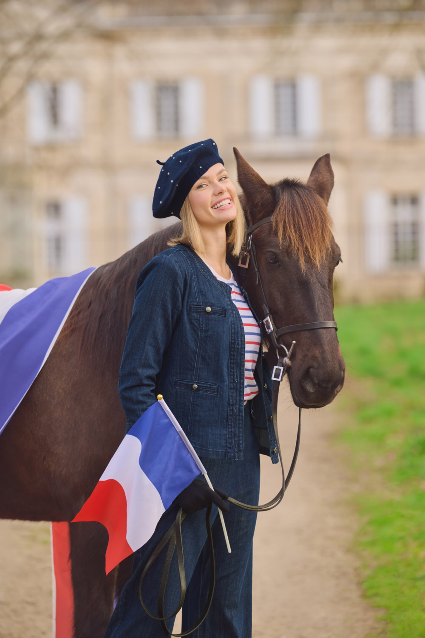 Stitch Detail Denim Jacket