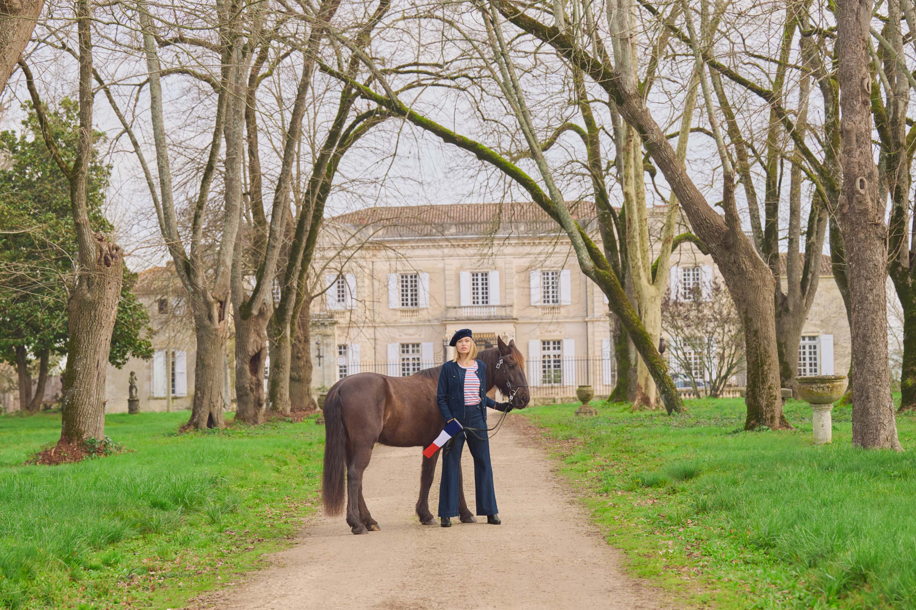 Stitch Detail Denim Jacket