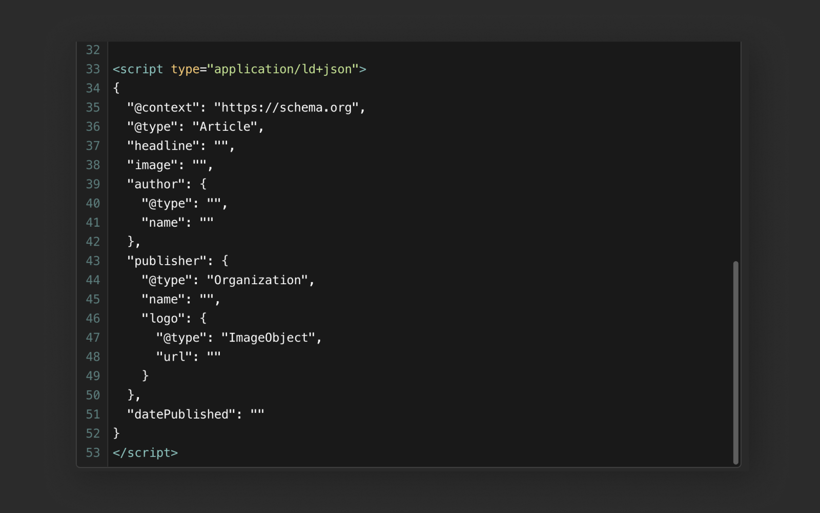 Webflow SEO – Structured Data (Schema.org)
