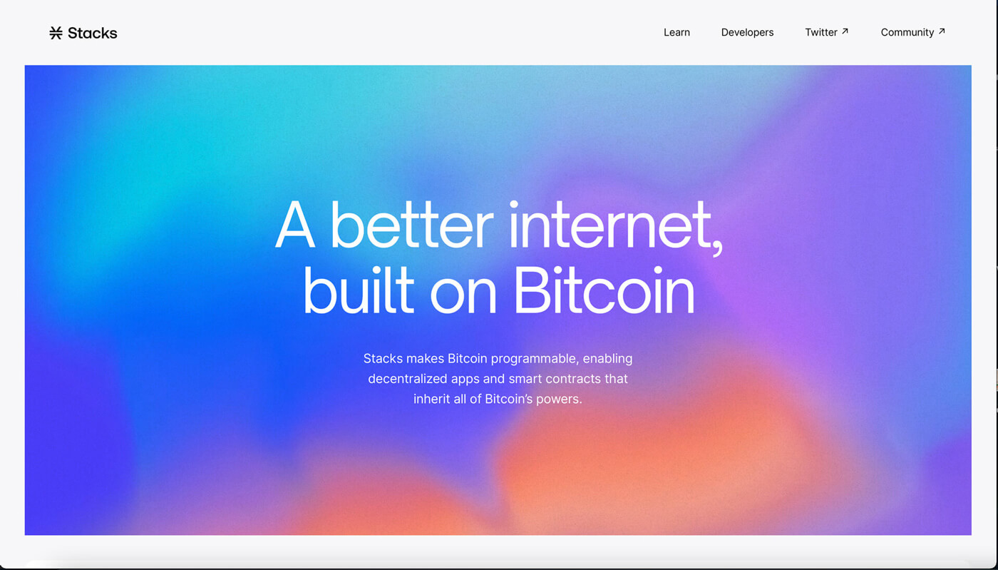 Website Screenshot of stacks.co