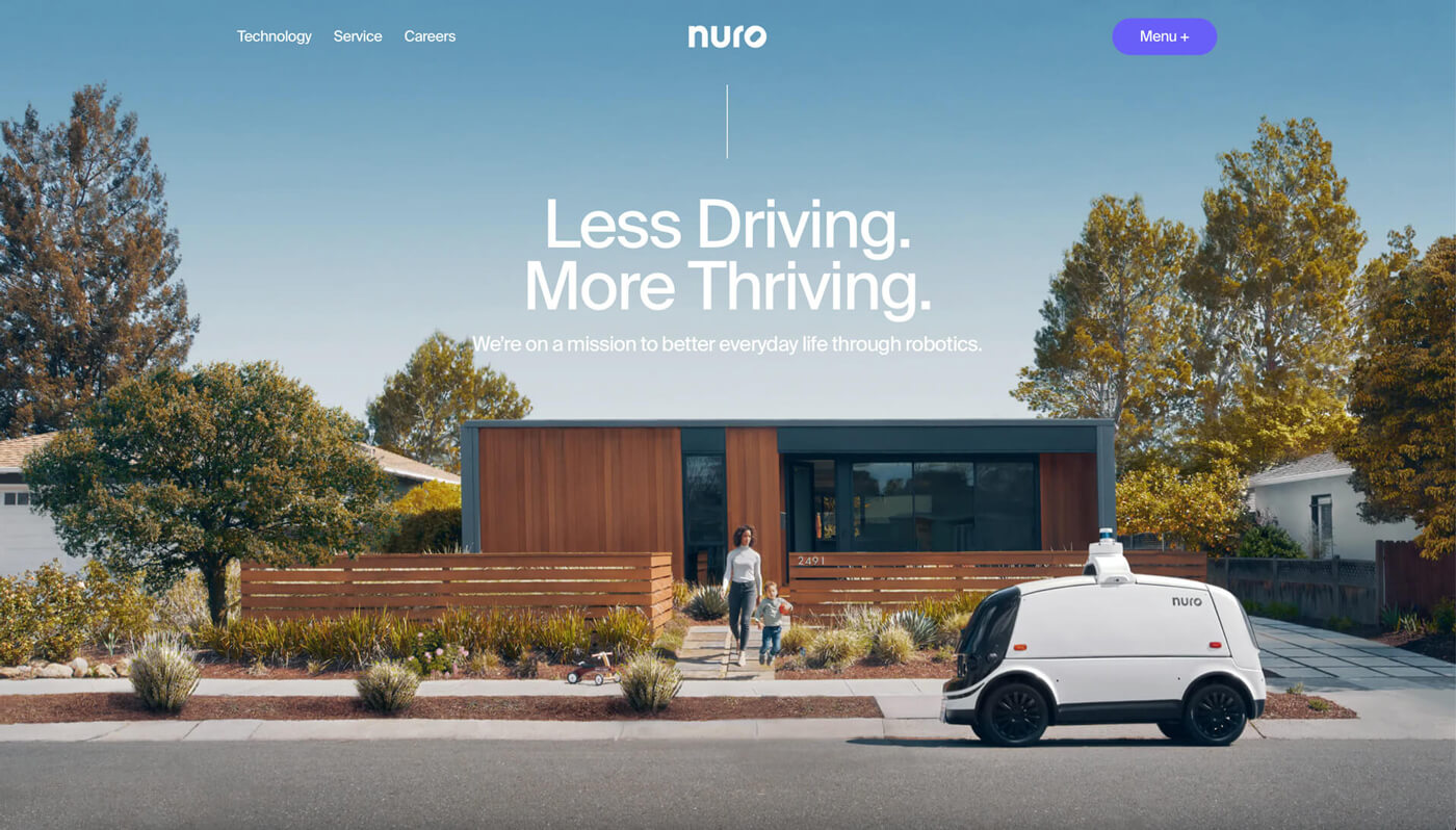 Website Screenshot of nuro.ai