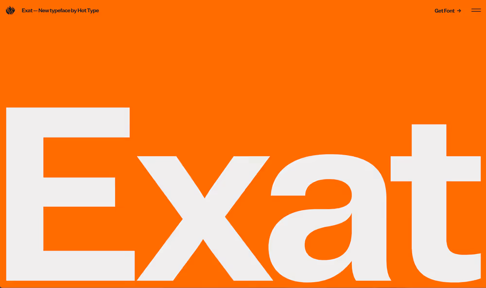 Website Exat – Hot Type