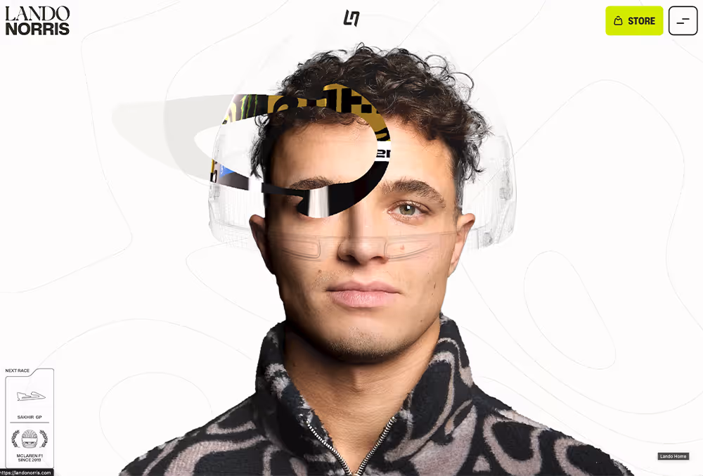 Website Lando Norris