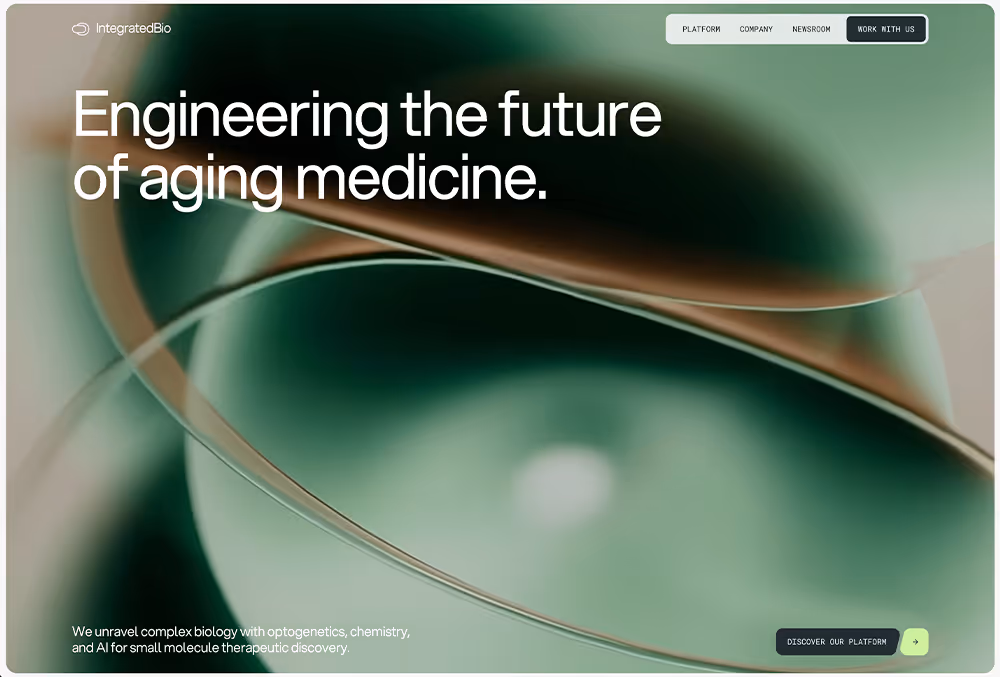 Website IntegratedBio 