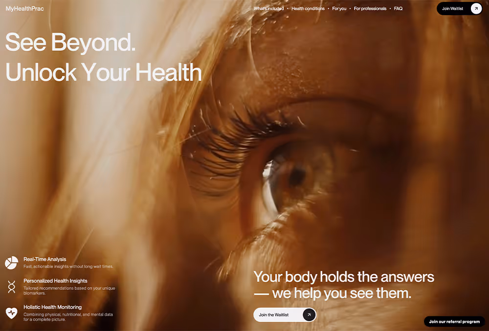 Website MyHealthPrac