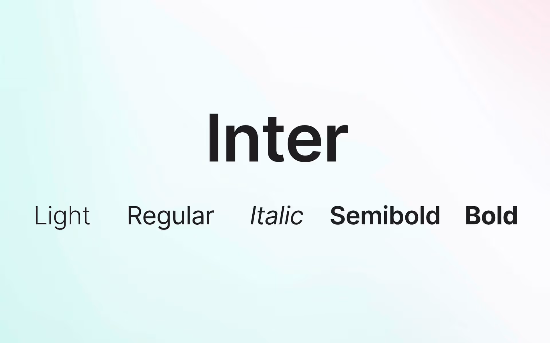 Font Preview Inter