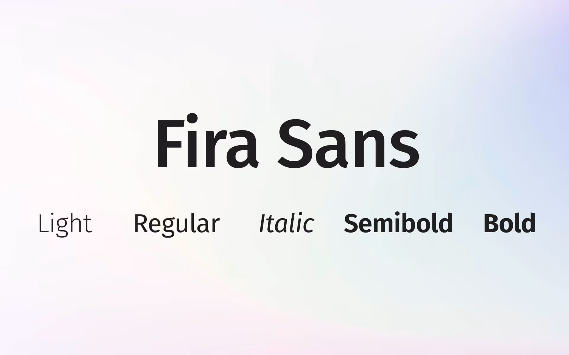 Fira Sans
