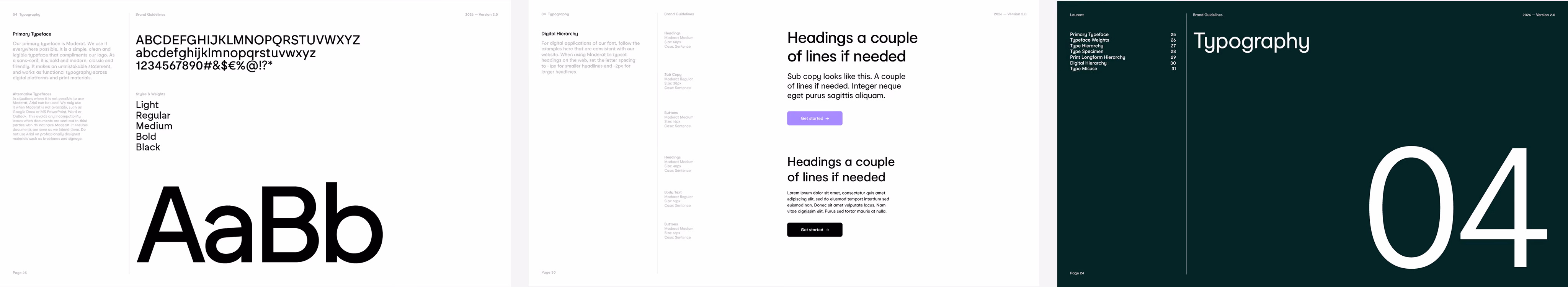 Leome and Partners Brandguide.