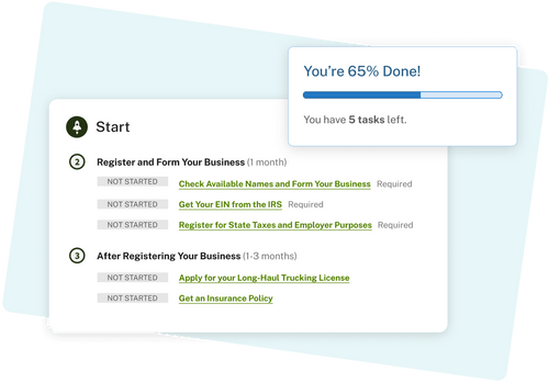 Try the Navigator to get a customized starter guide for you business.