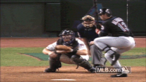 Fonzie goes yard