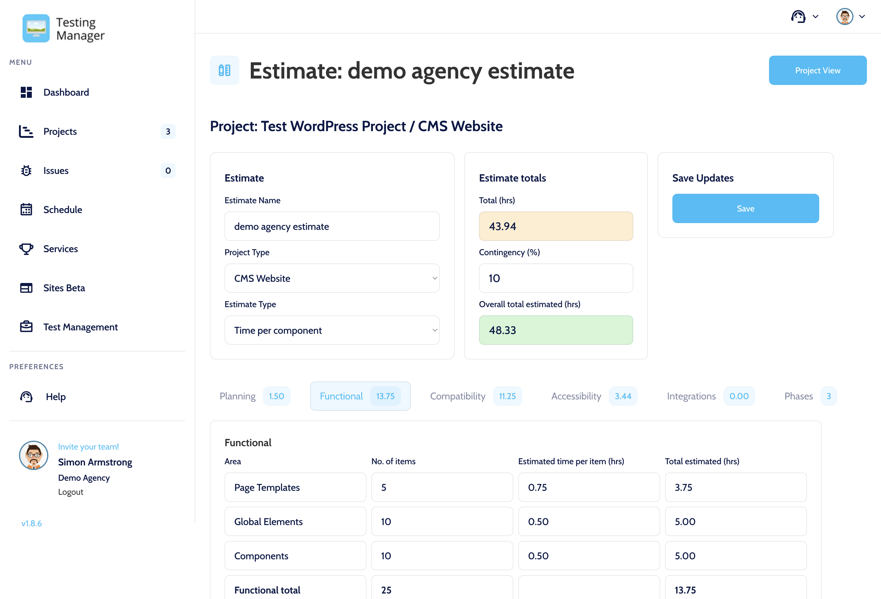 The ability to estimate testing - how much time is required for testing and what should be included in the scope of testing - has always been a problem