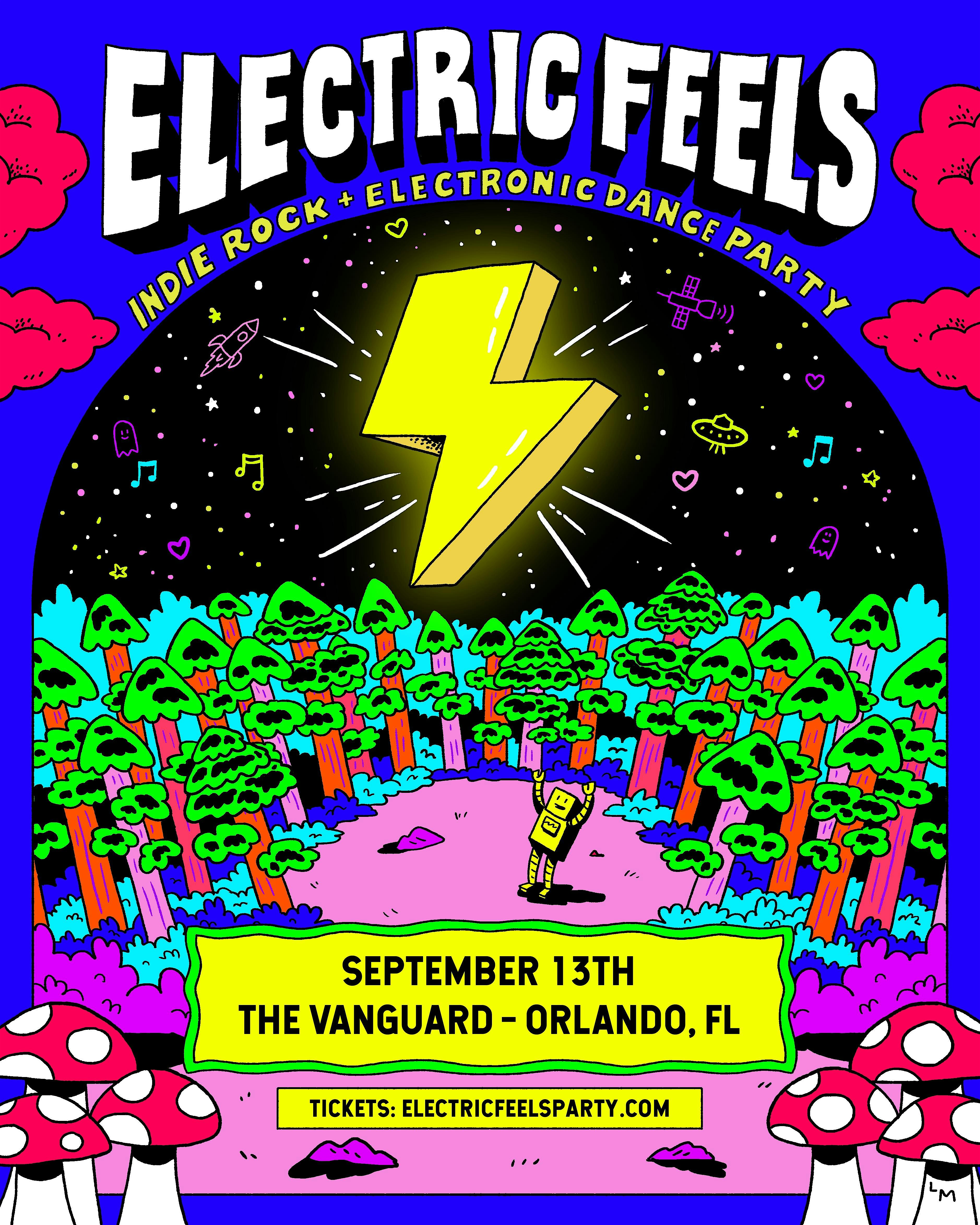 Electric Feels: Indie Rock + Electronic Dance Party