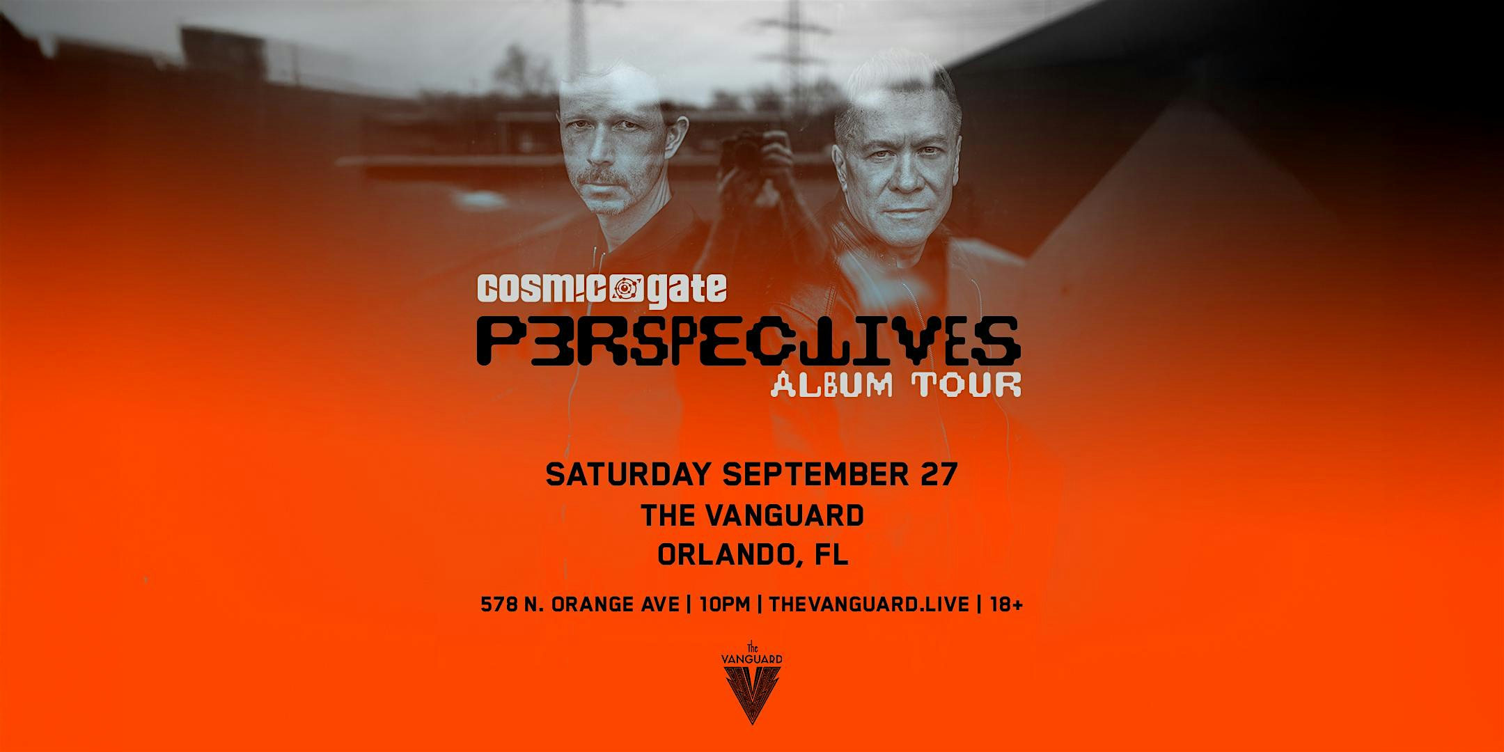 Dreamstate Presents Cosmic Gate Perspectives Album Tour