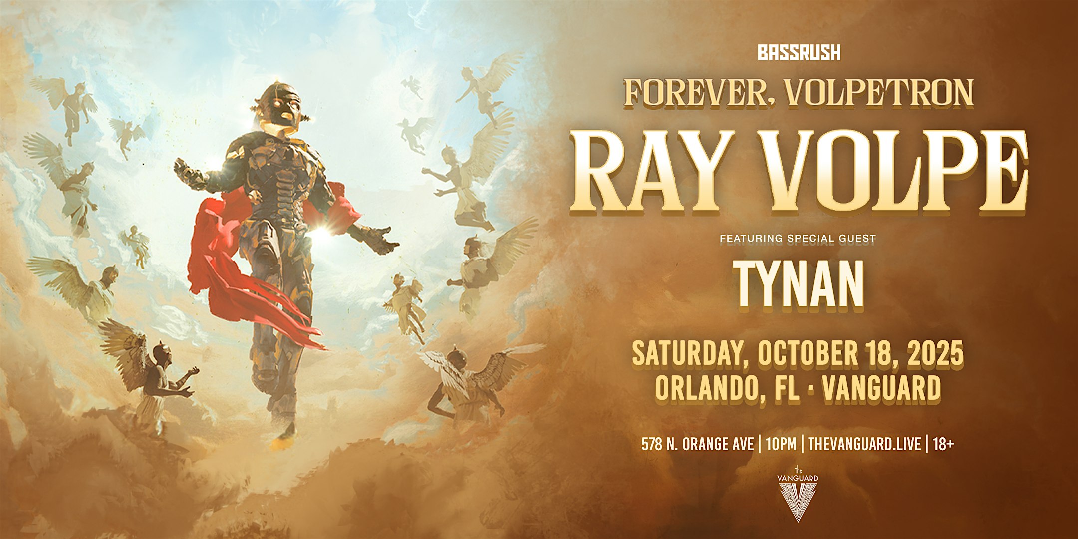RAY VOLPE - FOREVER, VOLPETRON TOUR