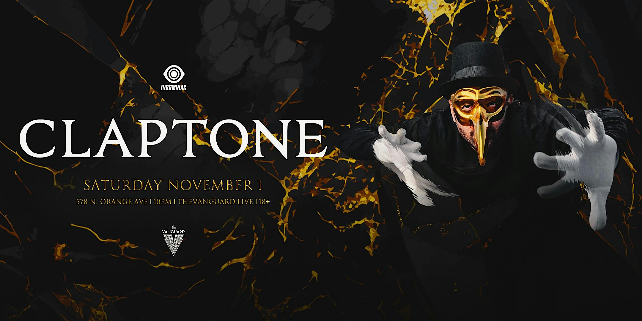 Claptone at The Vanguard