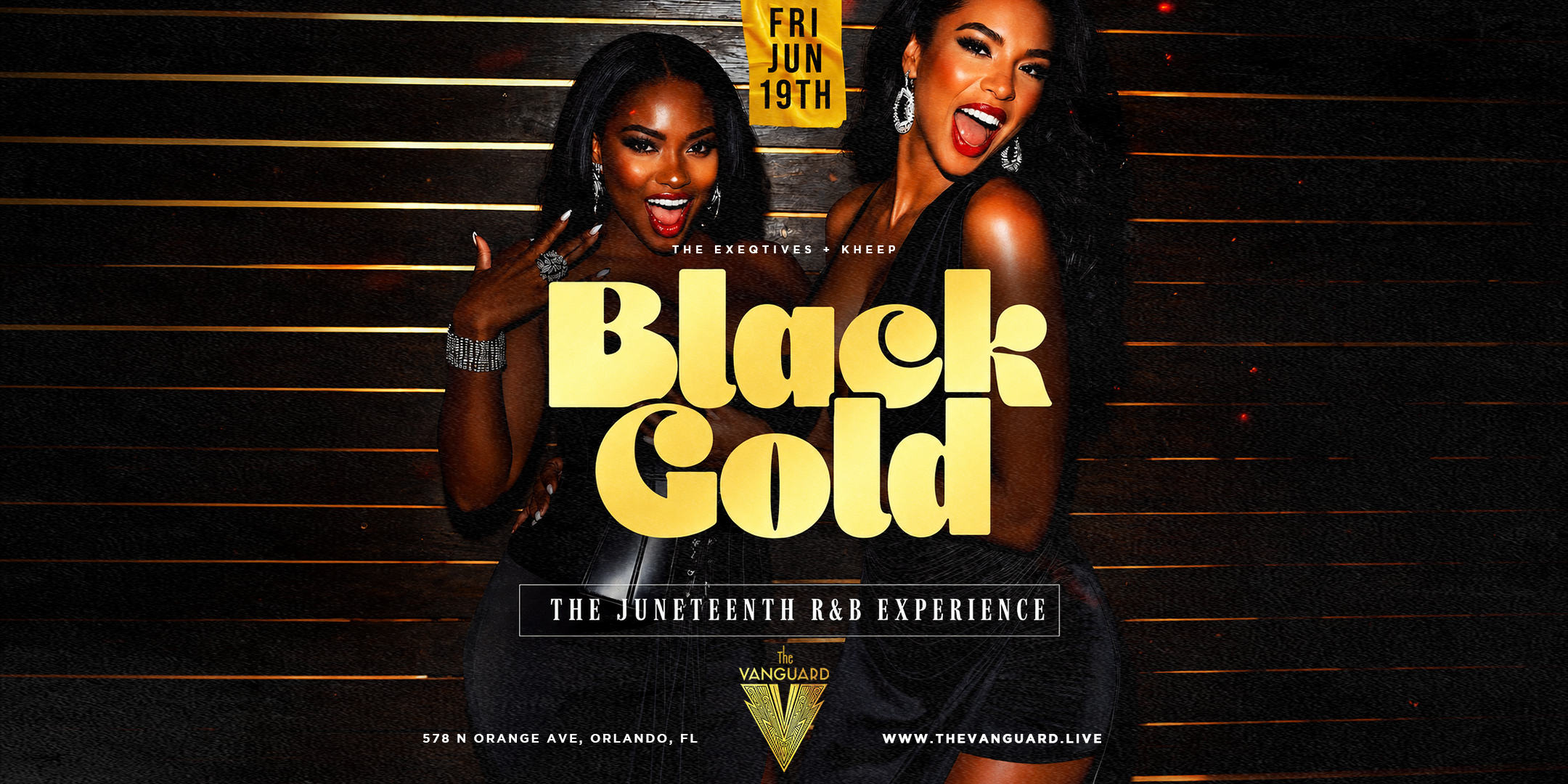 BLACK GOLD ⭐️: Orlando's #1 Juneteenth R&B Experience ✨
