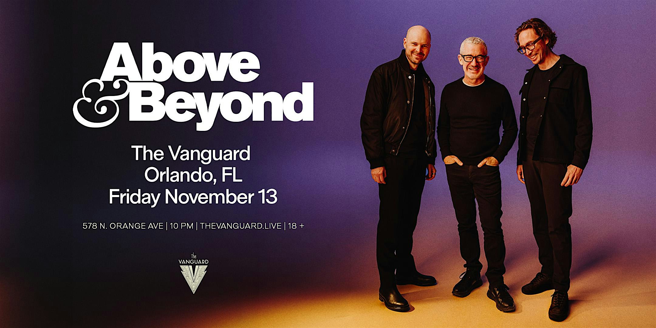 Above & Beyond At The Vanguard