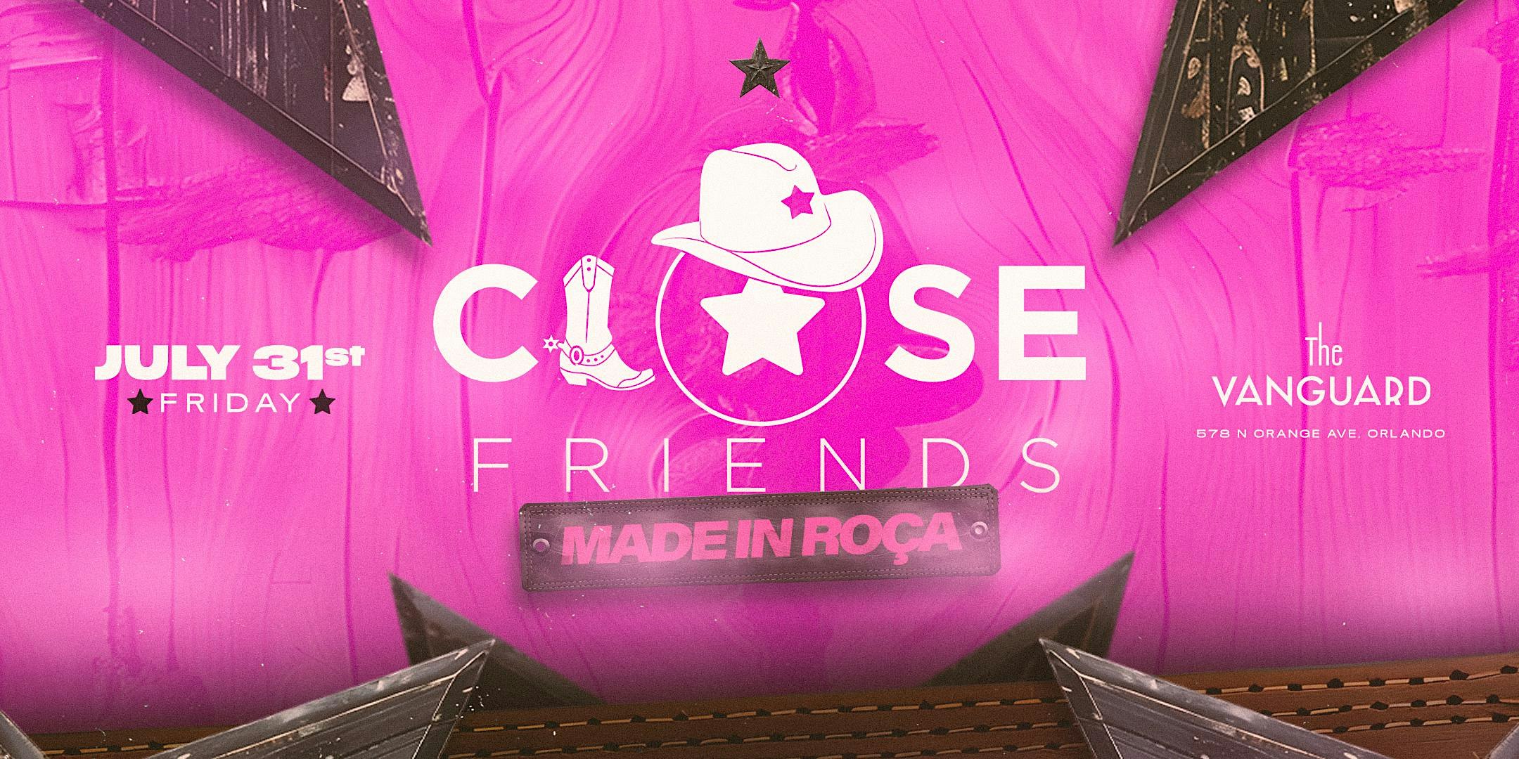 Close Friends At The Vanguard