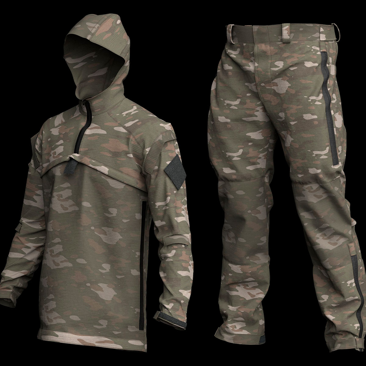 Apparel 3D rendering