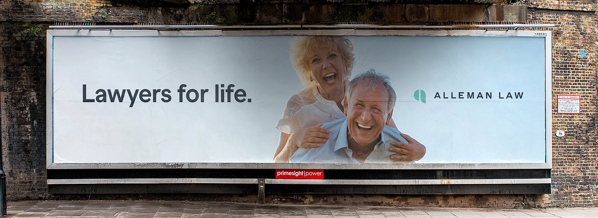 Alleman Law billboard campaign