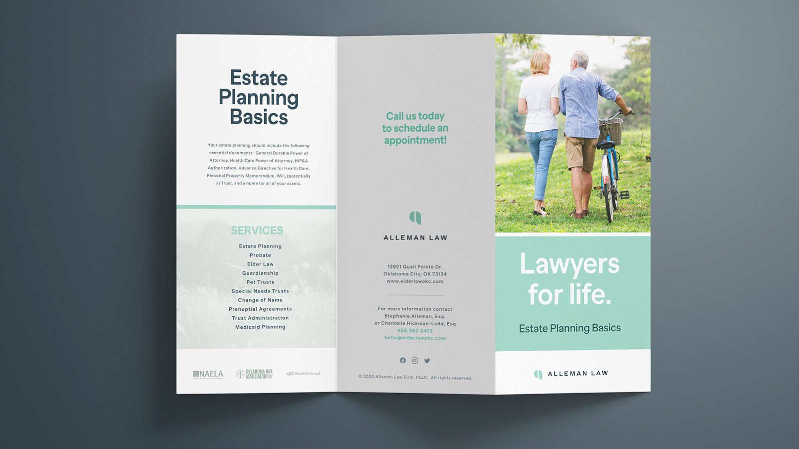 Alleman Law brochure cover