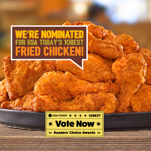 Pollo Campero has been nominated for the USA TODAY 10Best Reader's Choice Awards for Best Fast Food Fried Chicken for the second consecutive year.