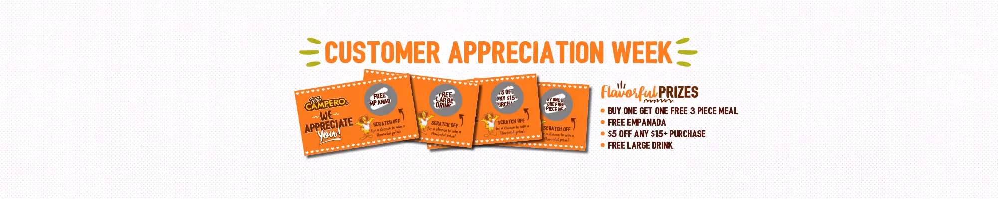Pollo Campero® Customer Appreciation Week Official Rules