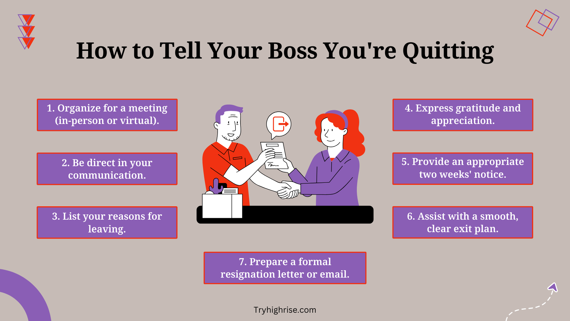 How to Tell Your Boss You're Quitting (Step-by-Step Guide)