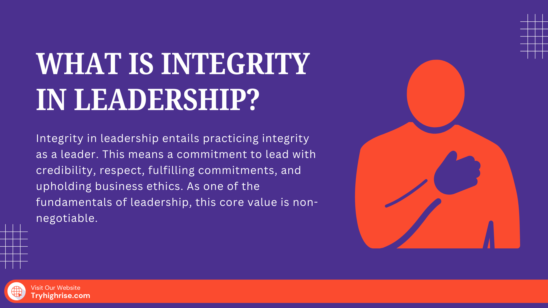 What is Integrity in leadership